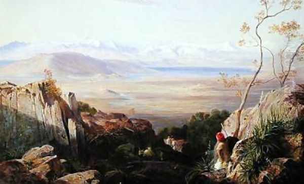 Butrinto Oil Painting by Edward Lear