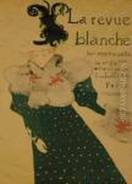 La Revue Blanche (d. 355; W. P16; Adr. 130) Oil Painting by Henri De Toulouse-Lautrec