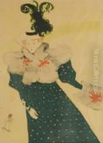 La Revue Blanche Oil Painting by Henri De Toulouse-Lautrec