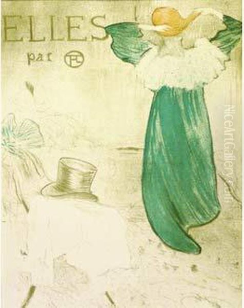 Lautrec Oil Painting by Henri De Toulouse-Lautrec