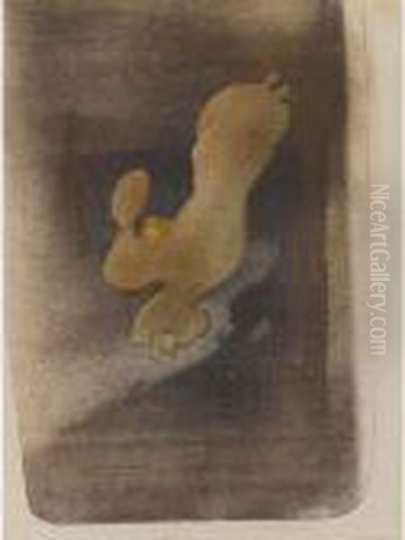 Miss Loie Fuller (d. 39; A. 8; Adr. 10; W. 17) Oil Painting by Henri De Toulouse-Lautrec