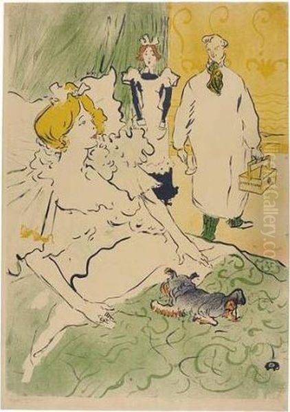 L'artisan Moderne (w.p. 24; D. 350; A. 70) Oil Painting by Henri De Toulouse-Lautrec