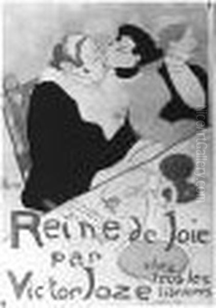 Reine De Joie (d. 342; A. 5; Adr. 5; W. P3) Oil Painting by Henri De Toulouse-Lautrec