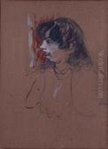 Femme De Maison Oil Painting by Henri De Toulouse-Lautrec