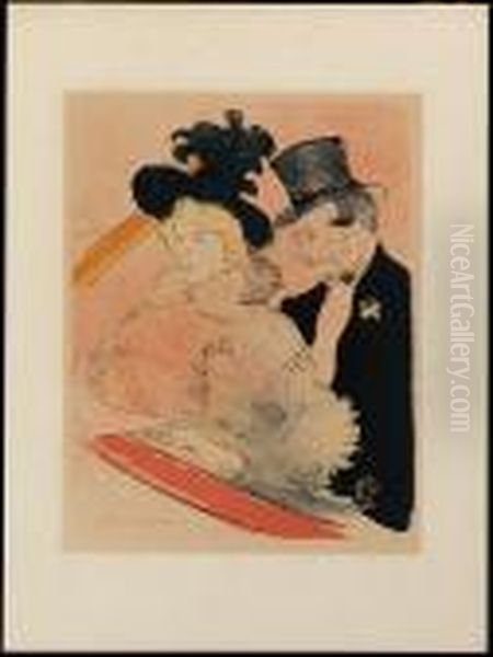 Toulouse-lautrec Oil Painting by Henri De Toulouse-Lautrec