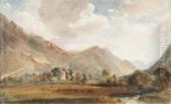 Patterdale Oil Painting by Peter de Wint