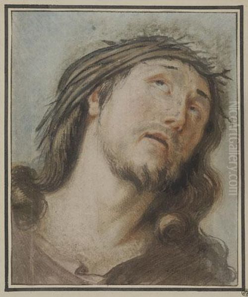 Christ Crowned With Thorns Oil Painting by Jacob de Wit