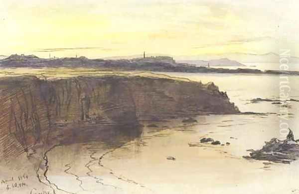 Khanea, Crete Oil Painting by Edward Lear