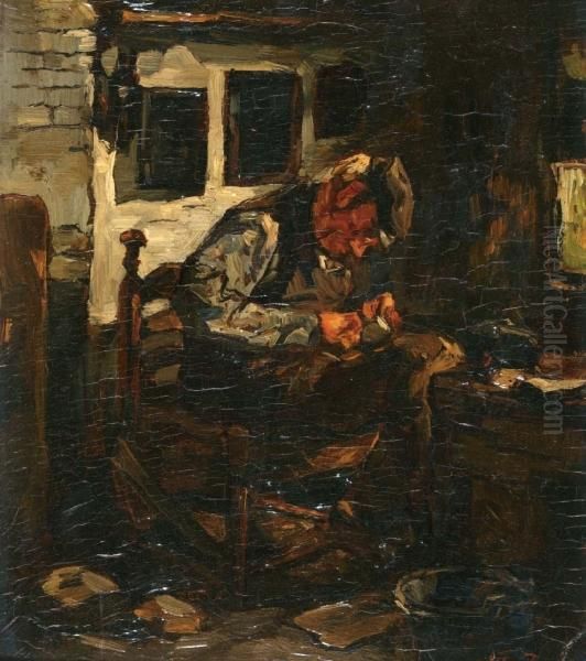 De Schoenmaker Oil Painting by Willem de Zwart