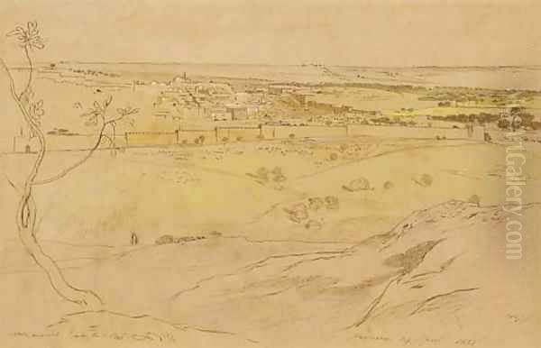 Jerusalem 3 Oil Painting by Edward Lear