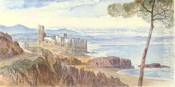 Naples, Italy Oil Painting by Edward Lear