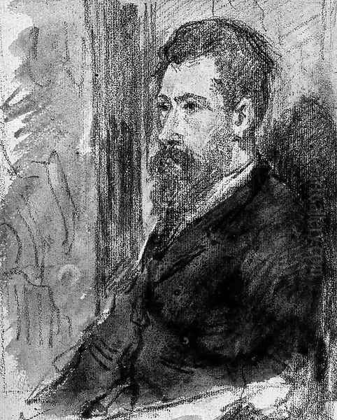 Portrait of Georges Seurat Oil Painting by Maximilien Luce