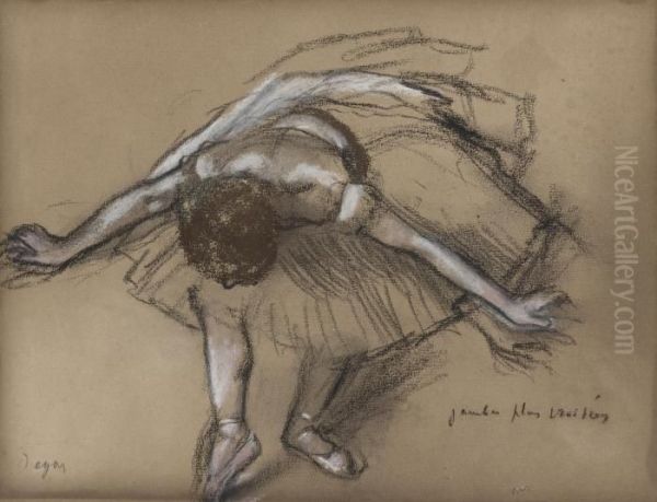 Danseuse Oil Painting by Edgar Degas