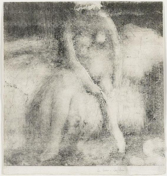 Le Lever Oil Painting by Edgar Degas