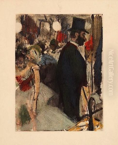 Senza Titolo Oil Painting by Edgar Degas