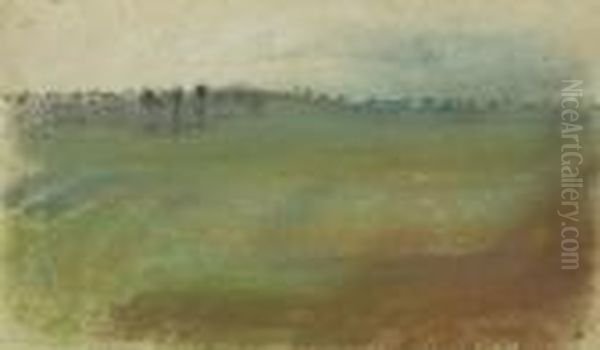 Paysage Oil Painting by Edgar Degas