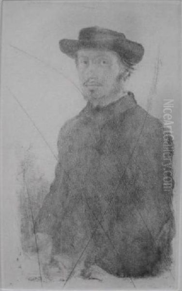 Autoportrait Oil Painting by Edgar Degas