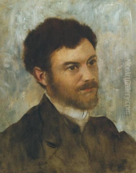 Portrait D'homme Oil Painting by Edgar Degas