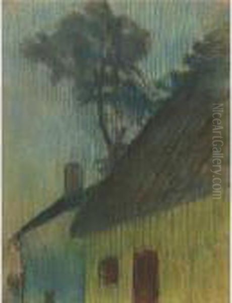 Coin De Village Oil Painting by Edgar Degas