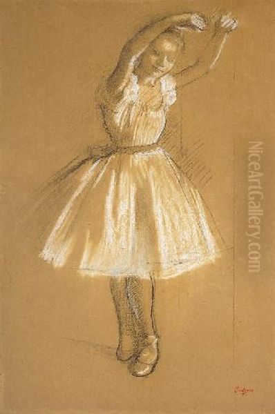 Petite Danseuse Oil Painting by Edgar Degas