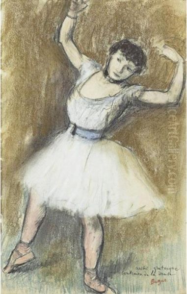 Danseuse, Les Bras Leves by Edgar Degas