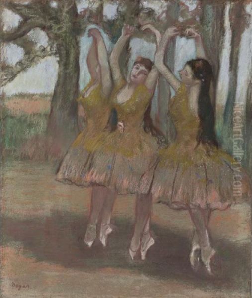 La Danse Grecque Oil Painting by Edgar Degas