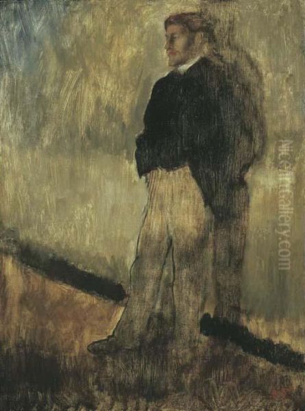 Portrait D'homme Oil Painting by Edgar Degas