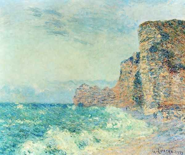 Porte d'Amont, Etretet Oil Painting by Gustave Loiseau