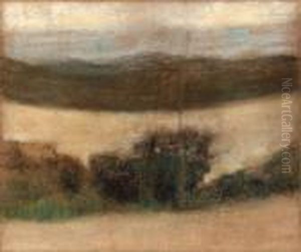 Paysage by Edgar Degas