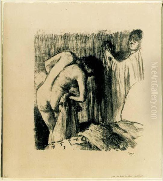 Untitled Oil Painting by Edgar Degas