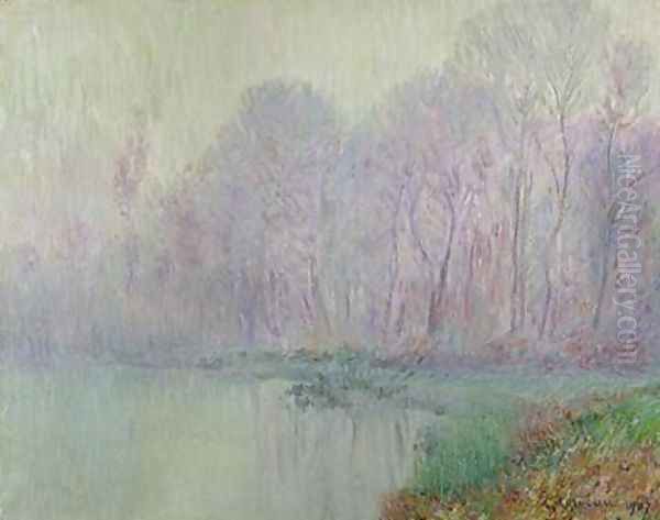 Morning Mist 1907 Oil Painting by Gustave Loiseau