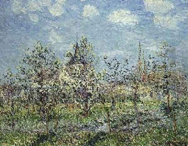 Verger en Fleur l902 Oil Painting by Gustave Loiseau