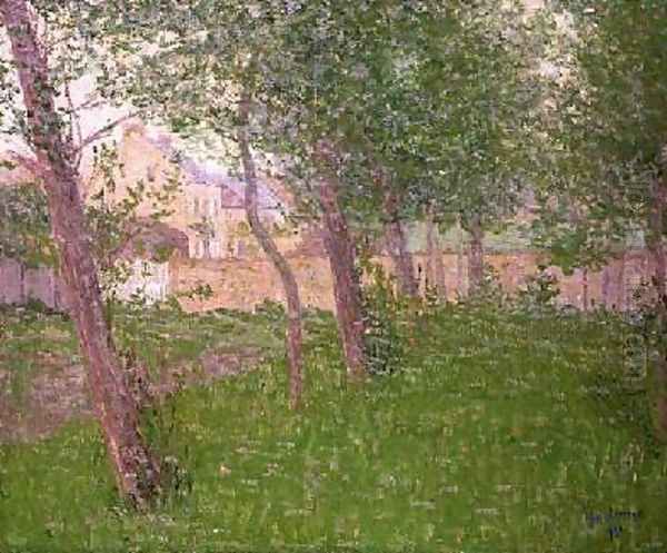 The Park 1911 Oil Painting by Gustave Loiseau