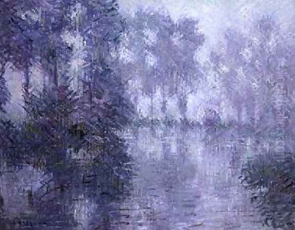 The Banks of the Eure Oil Painting by Gustave Loiseau