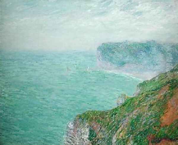 The Cliffs at Fecamp 1920 2 Oil Painting by Gustave Loiseau