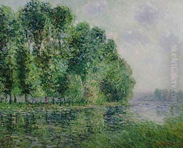 Landscape by the sea Oil Painting by Gustave Loiseau