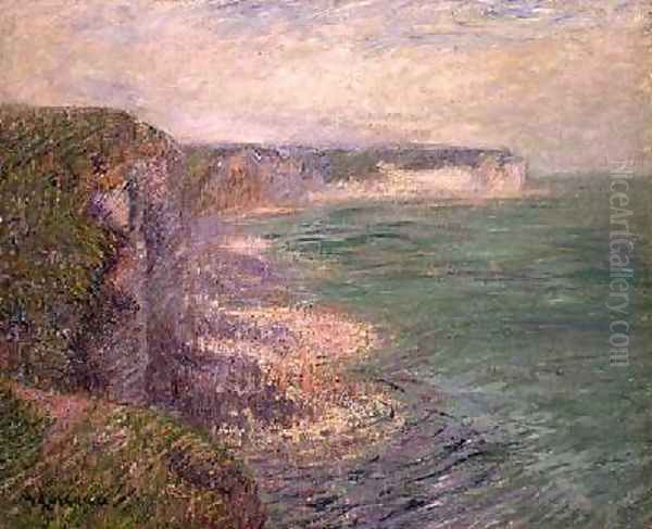 The Cliffs at Fecamp 1920 Oil Painting by Gustave Loiseau