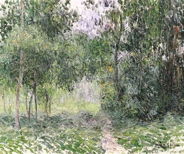 Sous bois Oil Painting by Gustave Loiseau