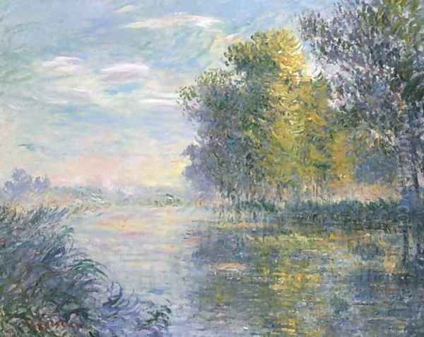 Bords de l'Eure Oil Painting by Gustave Loiseau