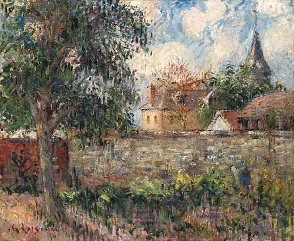 Paysage en Normandie Oil Painting by Gustave Loiseau