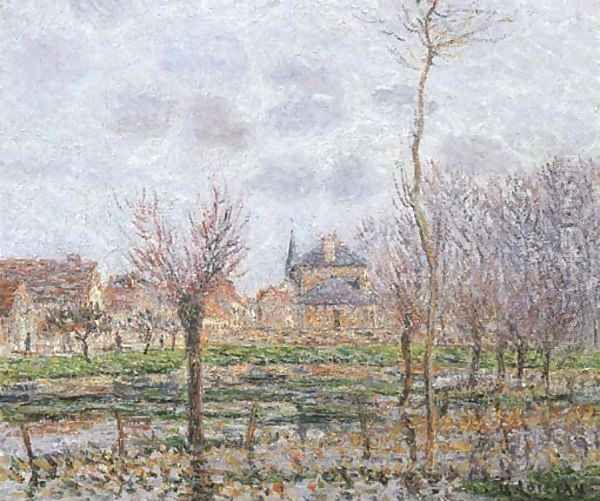 Saint Cyr-du-Vaudreuil Oil Painting by Gustave Loiseau