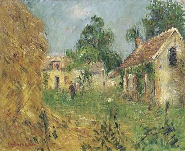 Petite ferme dans le Calvados Oil Painting by Gustave Loiseau