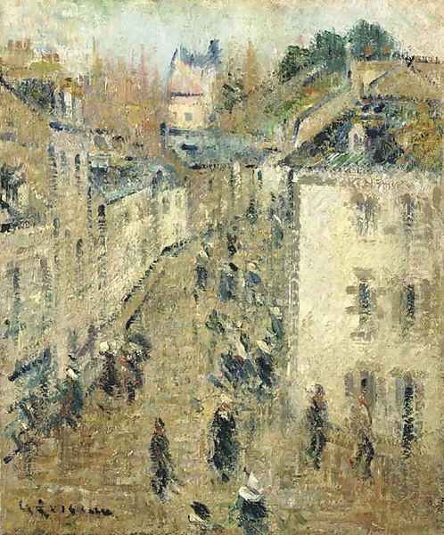 Rue a Pont-Aven Oil Painting by Gustave Loiseau