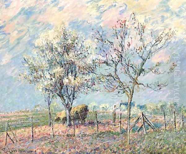 Printemps Oil Painting by Gustave Loiseau