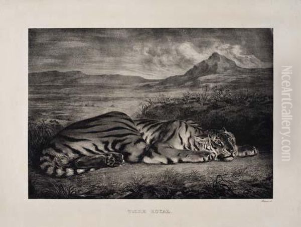 Tigre Royal by Eugene Delacroix