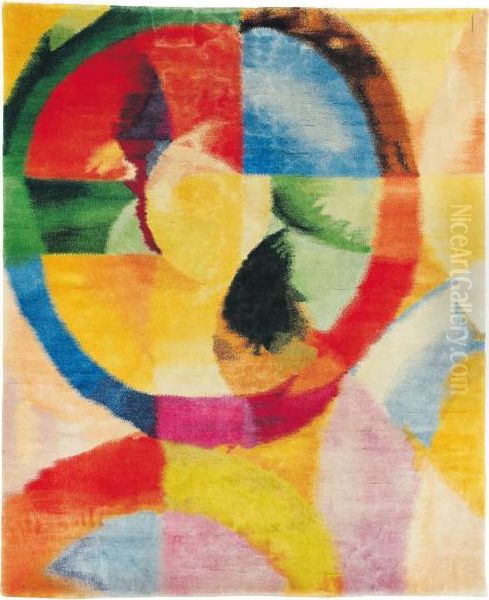 Soleil No. 1 Oil Painting by Robert Delaunay