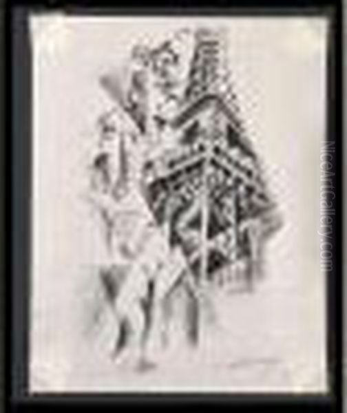 Tour Eiffel Oil Painting by Robert Delaunay