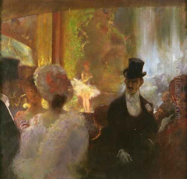 Without Title Oil Painting by Gaston de Latouche