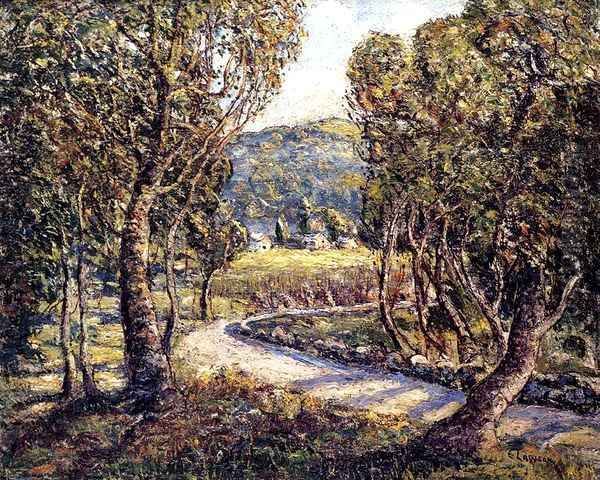 A Turn Of The Road (Tennessee) Oil Painting by Ernest Lawson