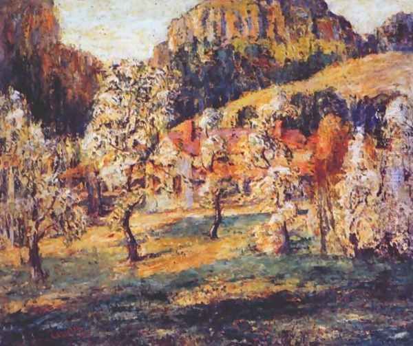 May in the Mountains Oil Painting by Ernest Lawson